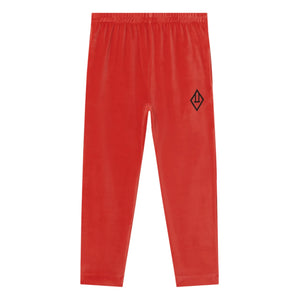 The Animals Observatory - Chameleon Leggings de terciopelo | Rojo