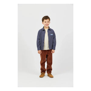 Arsène et Les Pipelettes - Çizgili Denim Gömlek | Lacivert