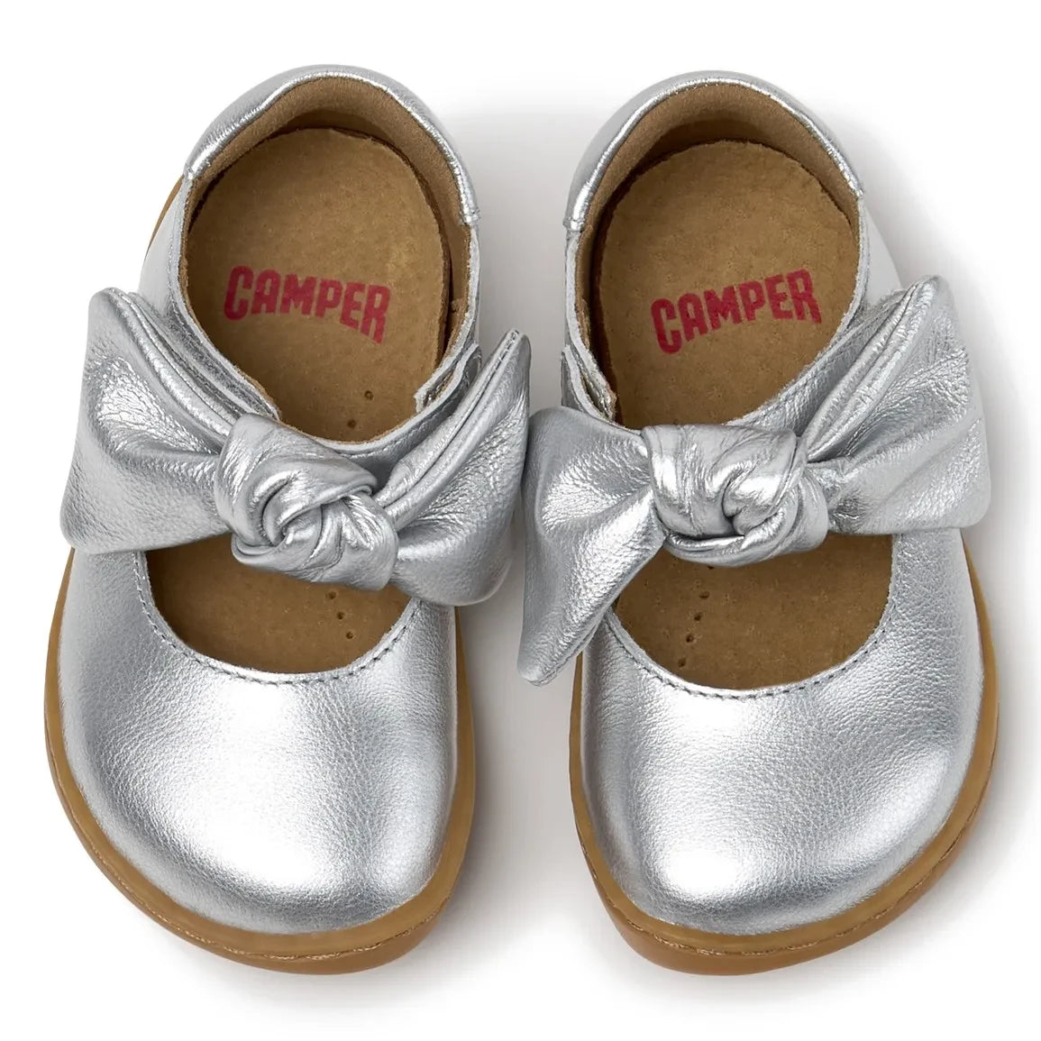 Camper - Ballerinalar Peu Cami Bébé | Gümüş