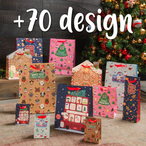 Legami - Gingerbread House Noel Gift Çanta - Medium