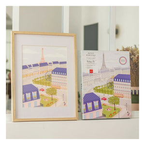 La Petite Épicerie - Set de pintura por números - Un printemps à Paris de Mabel Sorrentino