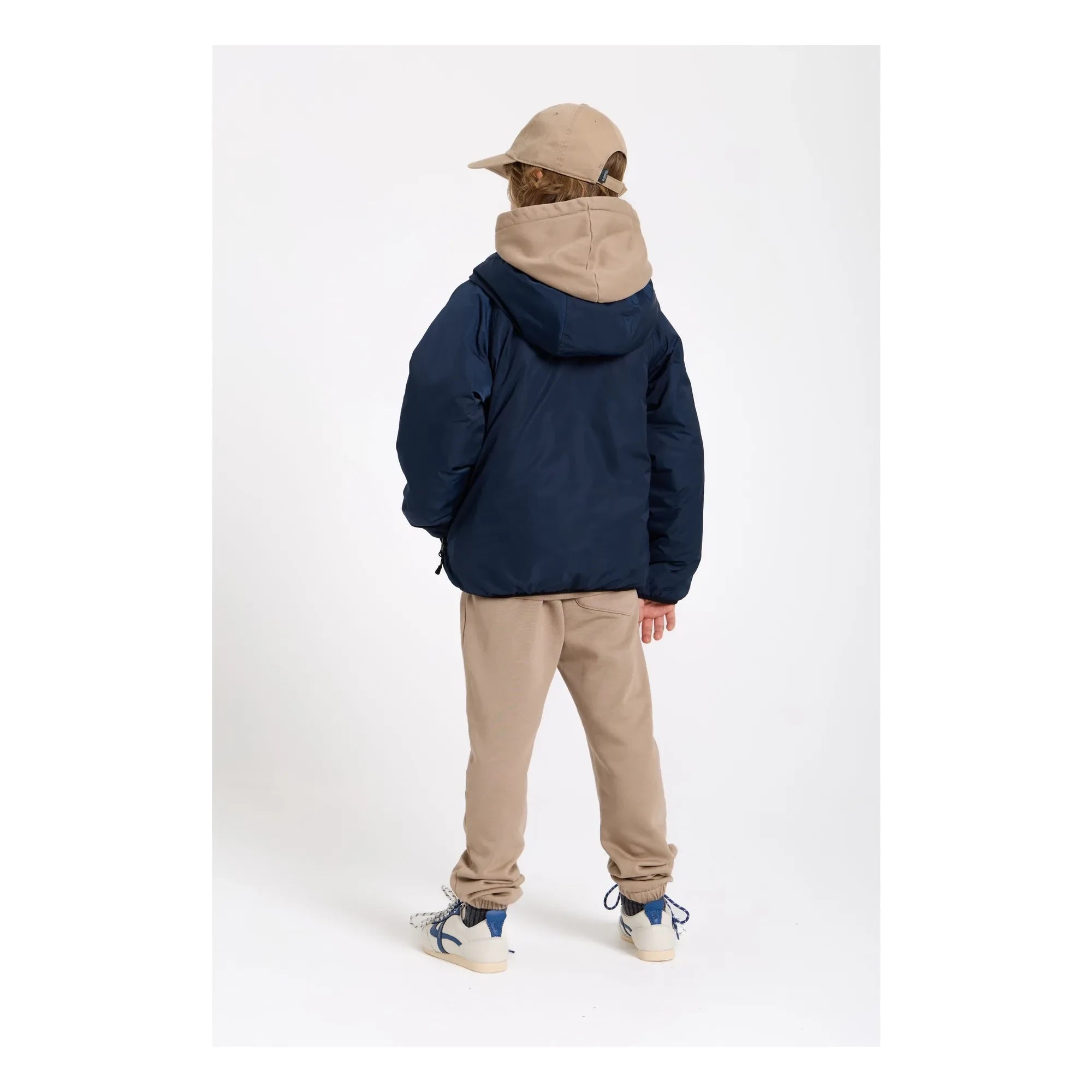 Smallable Kid - Rush Organic Cotton Jogger | Taupe Brown