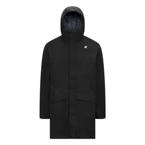 K-way - Jarno Twill Marmotta Parka | Black