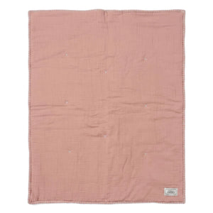 Editions Aimable - Pablo quilted cover | Old Rose Gauze
