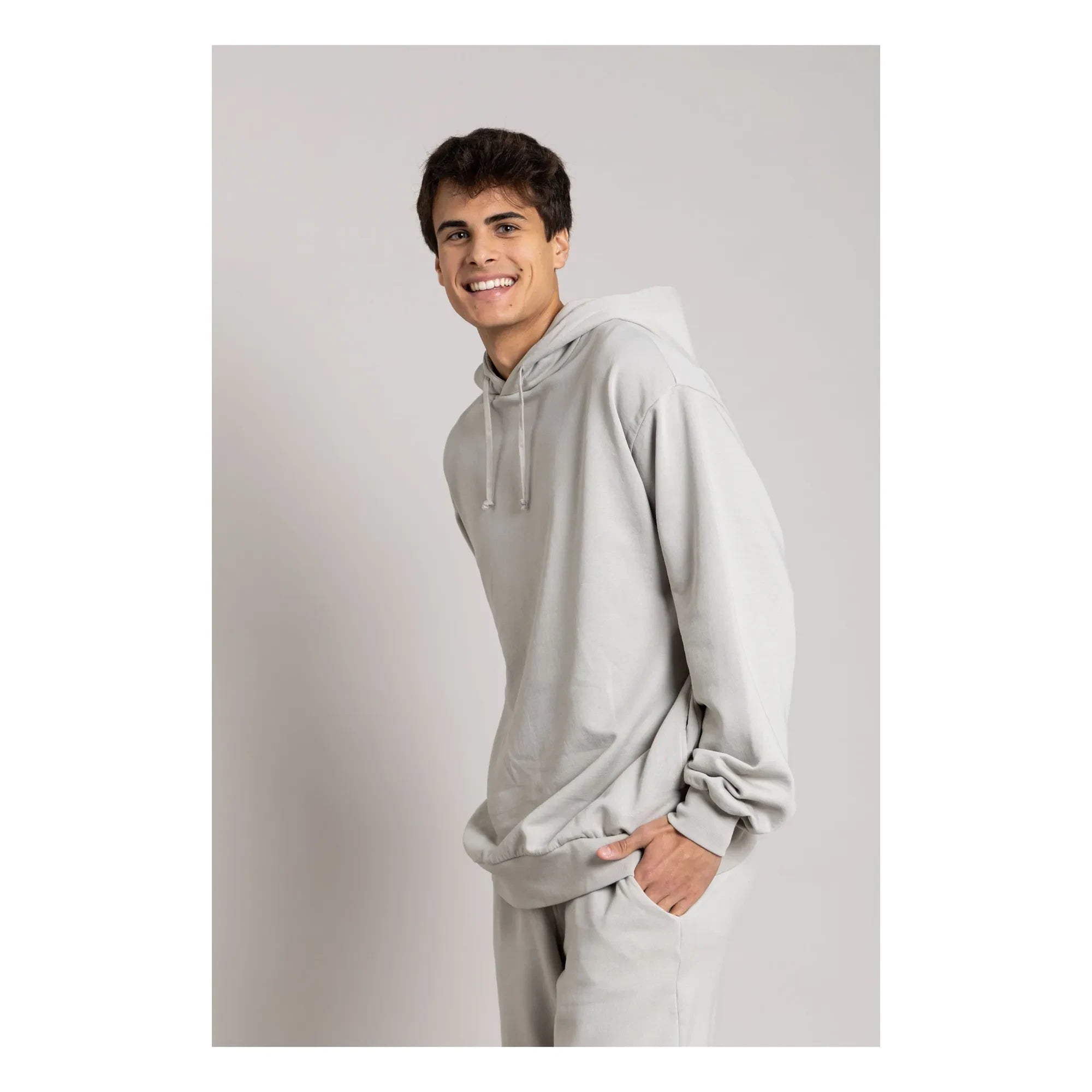 Smallable Man - Java organik pamuklu sweatshirt | İnci grisi