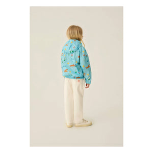 The Campamento - Windbreaker Recycled Fibre | Azurblau