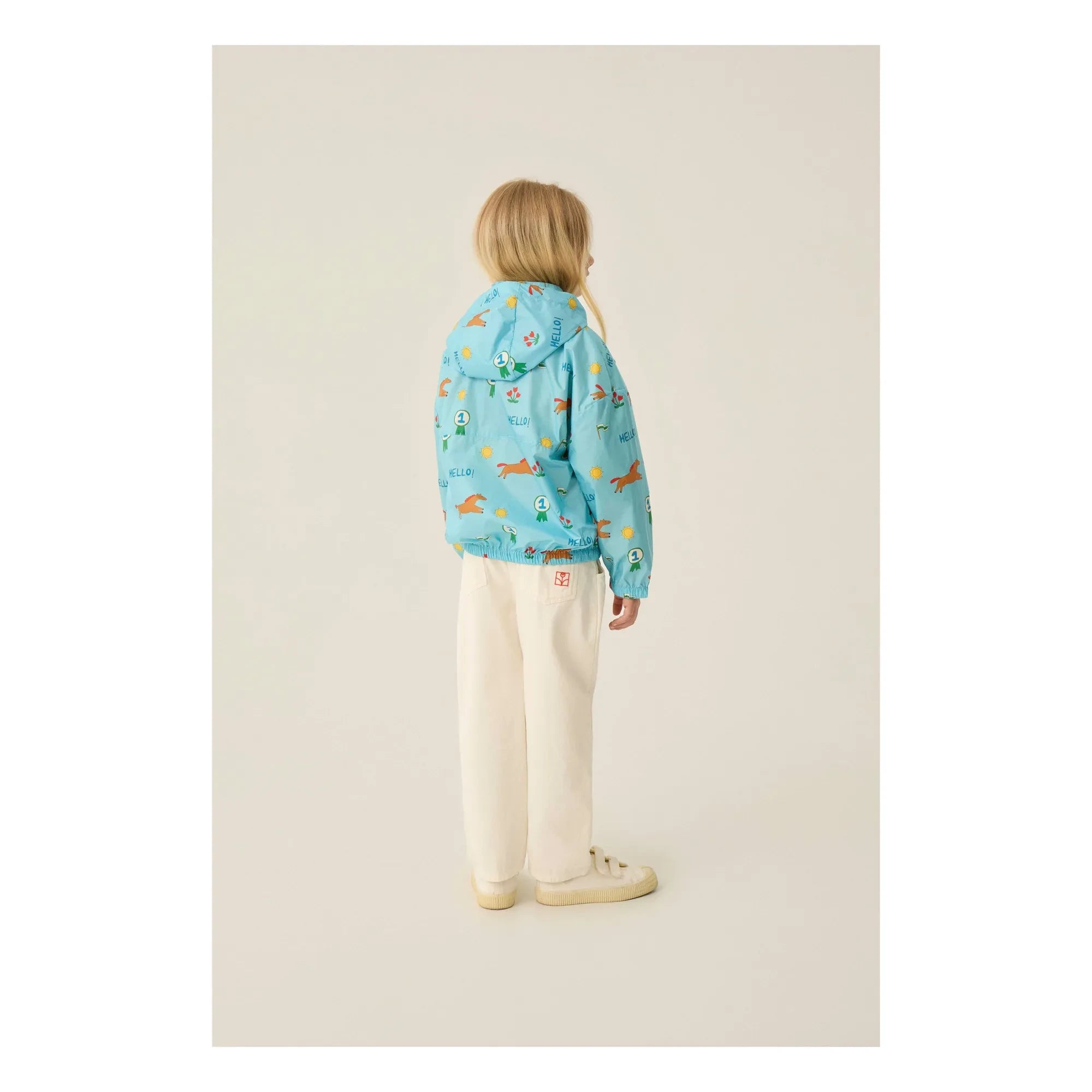 The Campamento - Windbreaker Recycled Fibre | Azurblau