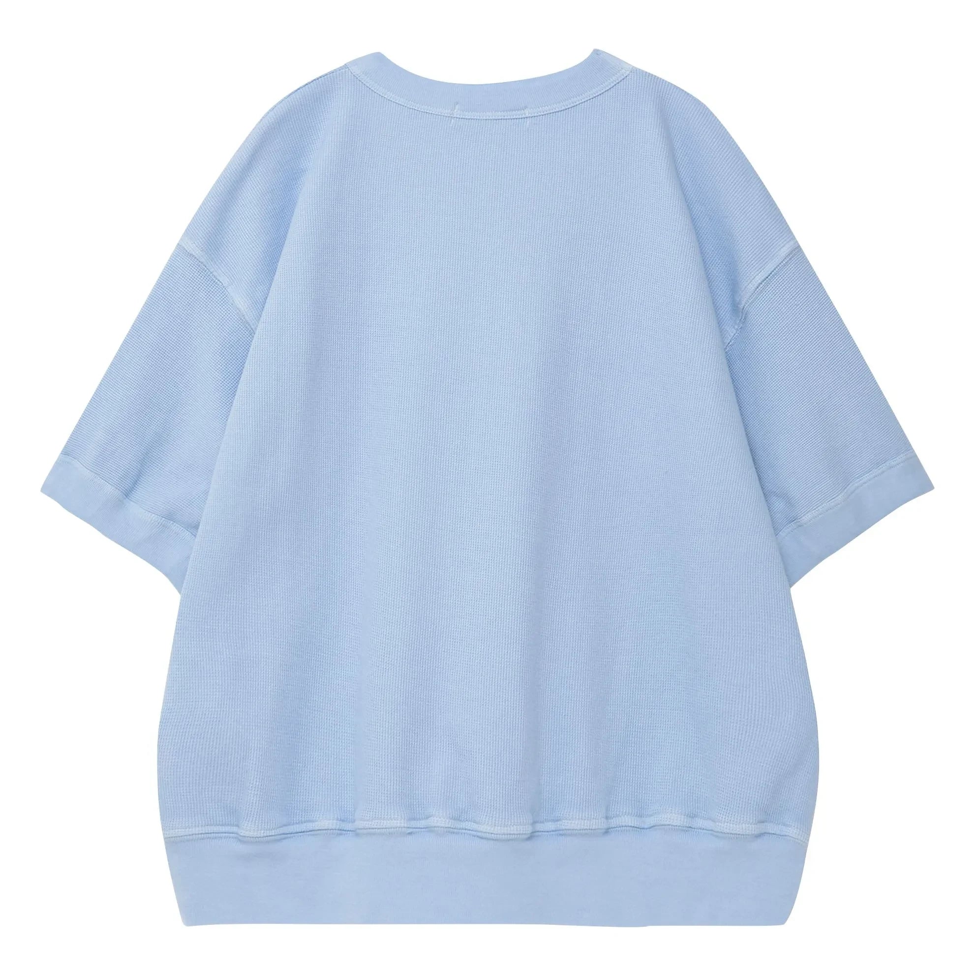 True Artist - Short Sleeve Sweatshirt No.12 Organic Cotton | Light Blue