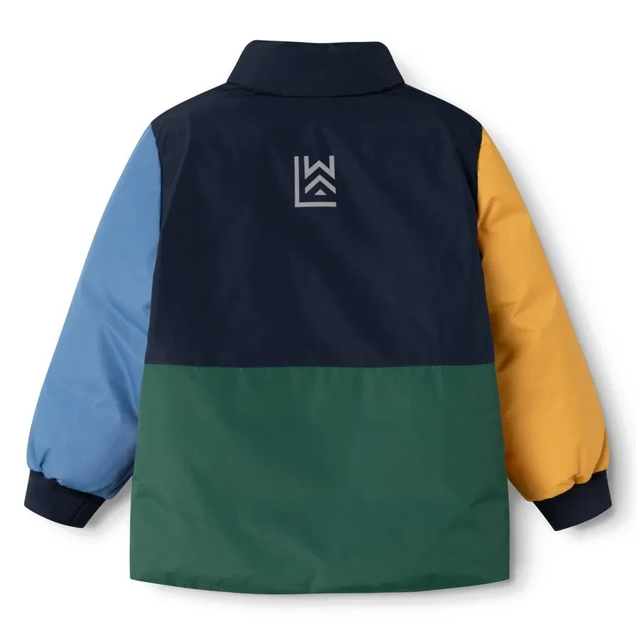 Liewood - Geri Dönüştürülmüş Liflerden Üretilen Bran Colorblock Ceket | Lacivert