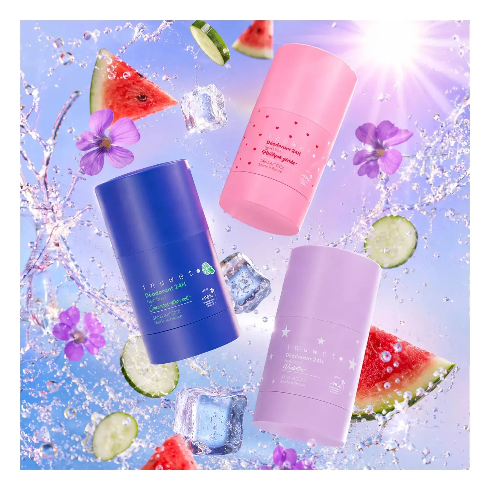 Inuwet - My 1st Fresh Day deodorant - Salatalık kokusu