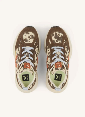 Veja - Küçük Kanarya Dana Derisi O.T Sneaker Bağcıkları | Kahverengi