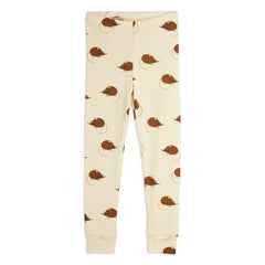 Mini Rodini - Bio-Baumwoll-Maus-Leggings | Beige