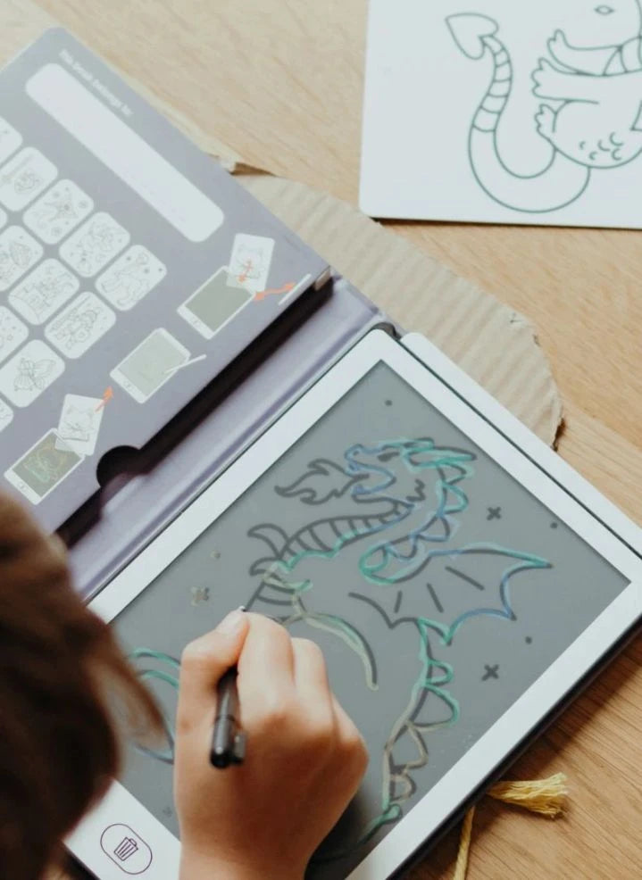 Kidywolf - Kiydraw Pad 8+ için Yedek Şablonlar "Bir Varmış Bir Yokmuş"