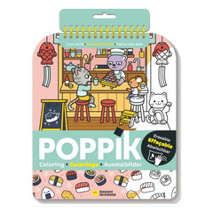 Poppik - Sevimli Dünya Silinebilir Boyama Kitabı | Çok Renkli