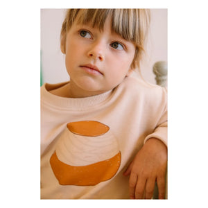 Studio Bohème - Bart Chou Bio-Baumwoll-Sweatshirt | Beige