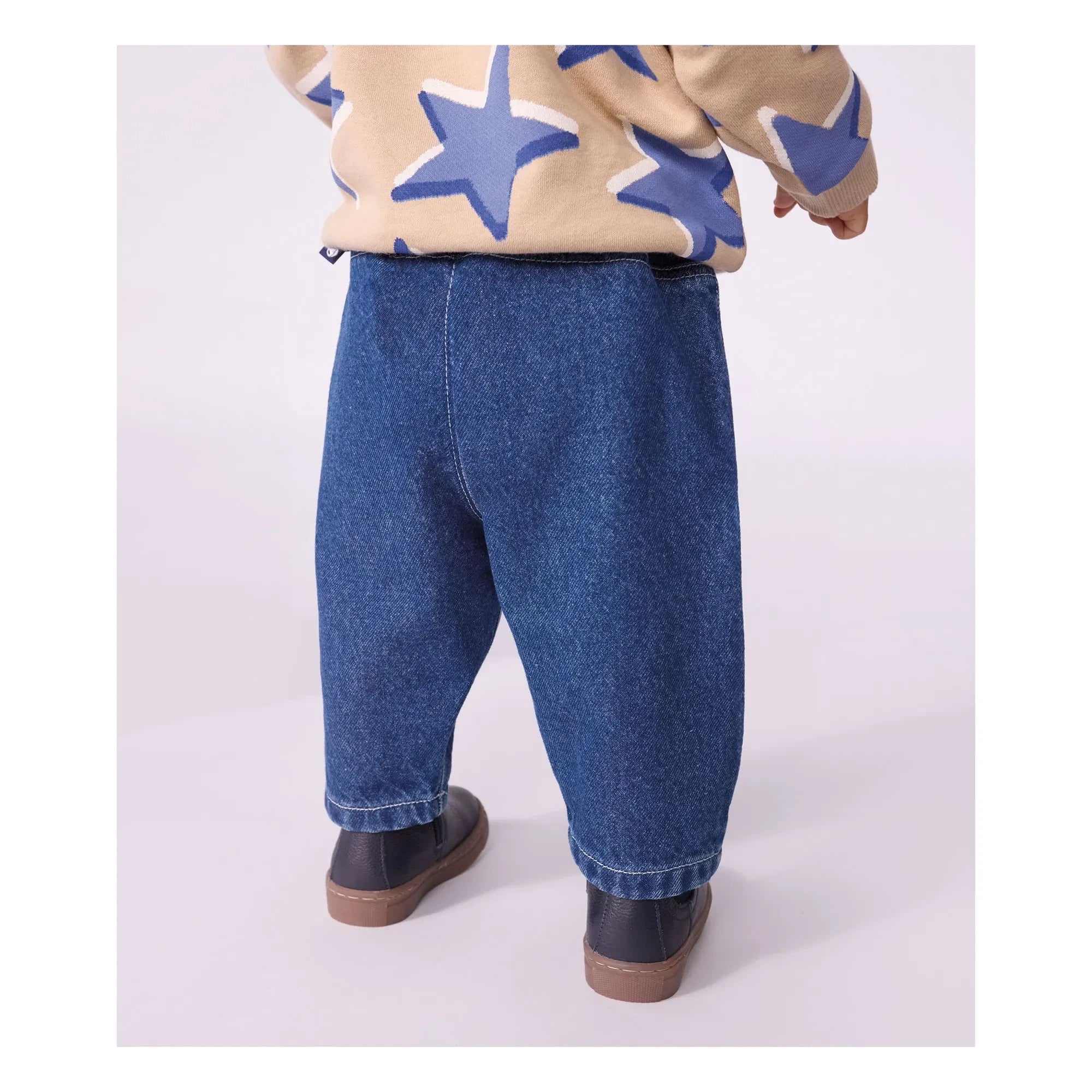 Petit Bateau - Jeans de algodón orgánico | Azul
