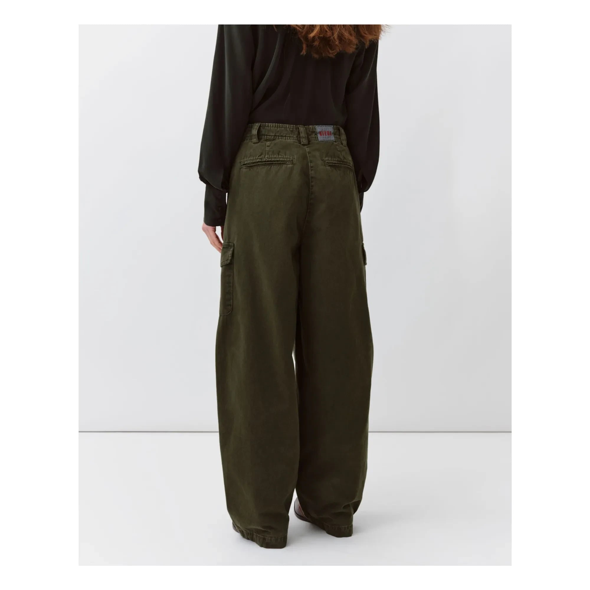 Diega - Pantalones de algodón Pargao | Caqui