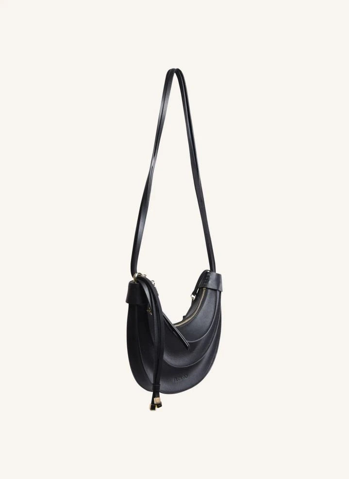 Farm Rio - Banana Kleine Ledertasche | Schwarz