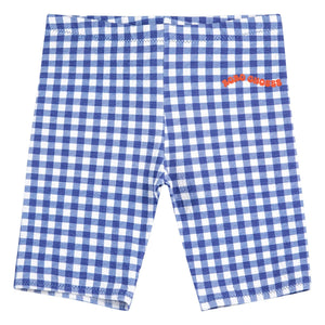 Bobo Choses - Cyclist Vichy Recycled Fibers | Navy