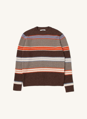 Edmmond Studios - Maglione a righe | Marrone