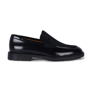 Anthology Paris - Ralph Double Material Loafer Shoes | Black