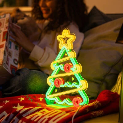 Legami - Letrero Neón LED de Árbol de Navidad - Es un Signo