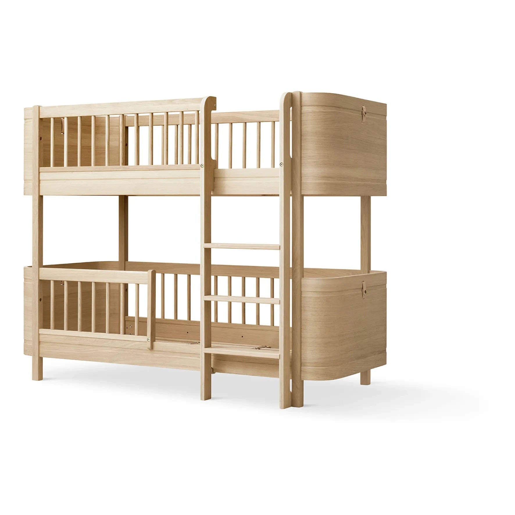 Oliver Furniture - Meşe Wood Mini+ yarı yüksek ranza | Meşe