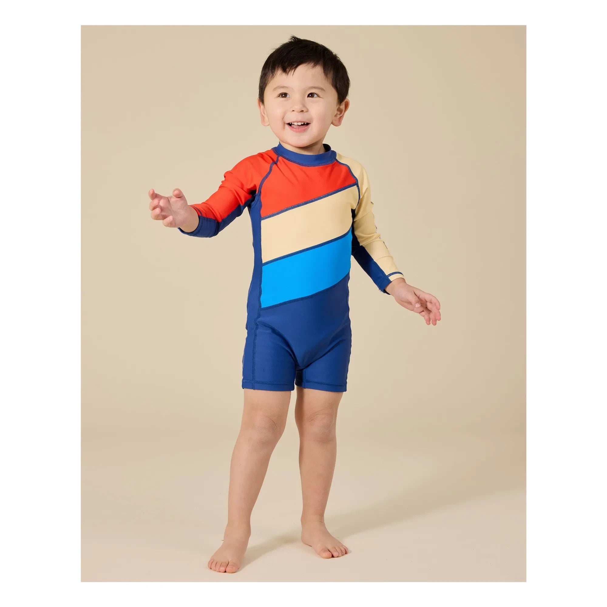 Goldie + Ace - Anti-UV Matrosen-Neoprenanzug | Marine
