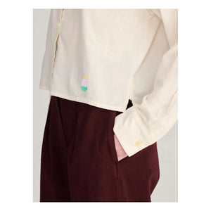 Bobo Choses - Camisa de popelín de algodón orgánico | Crudo
