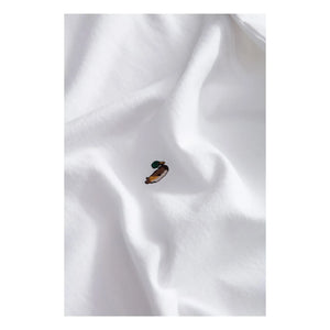 Edmmond Studios - Camiseta Algodón Pato | Blanco