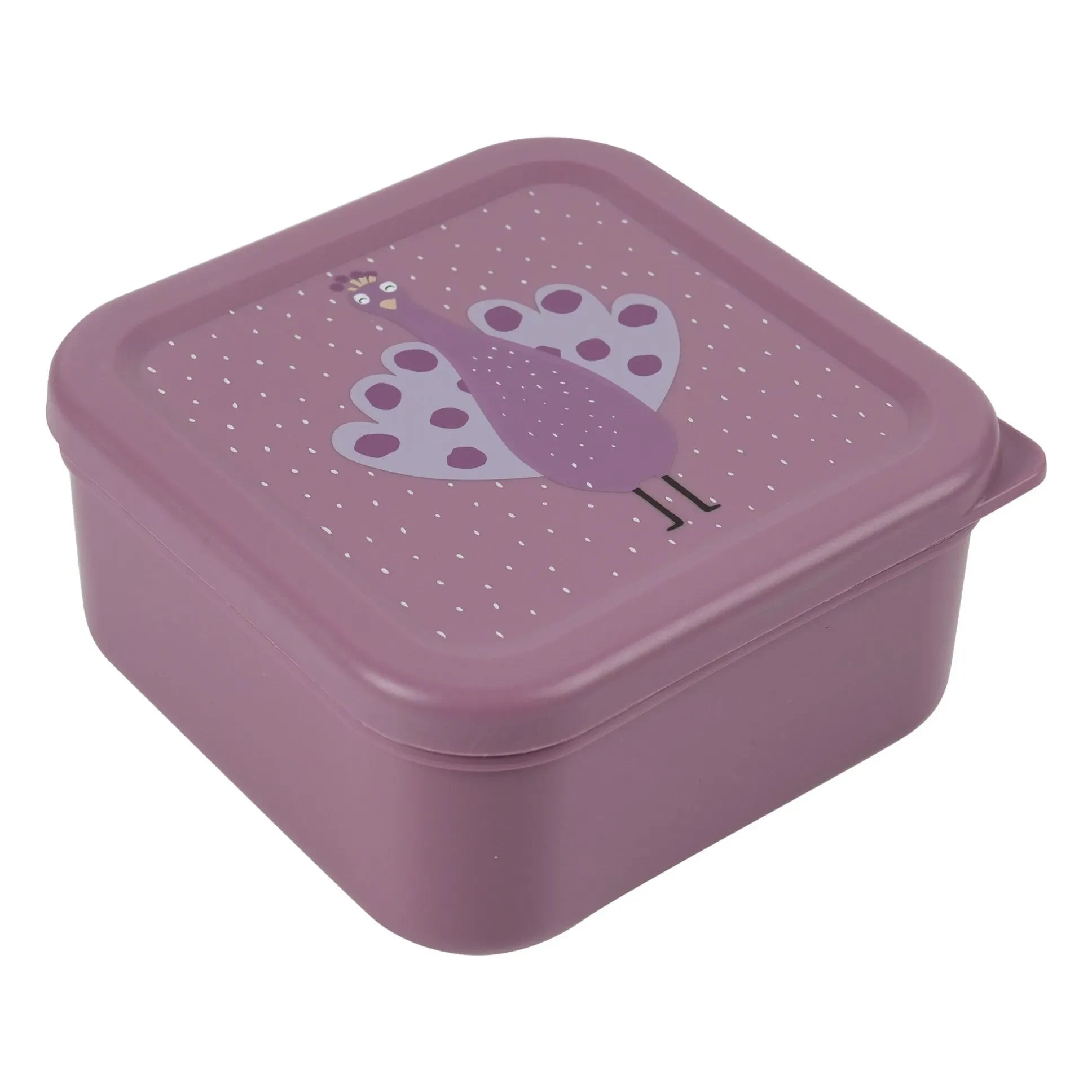 Trixie - Mrs. Peacock 3-Piece Snack Boxes | Purple