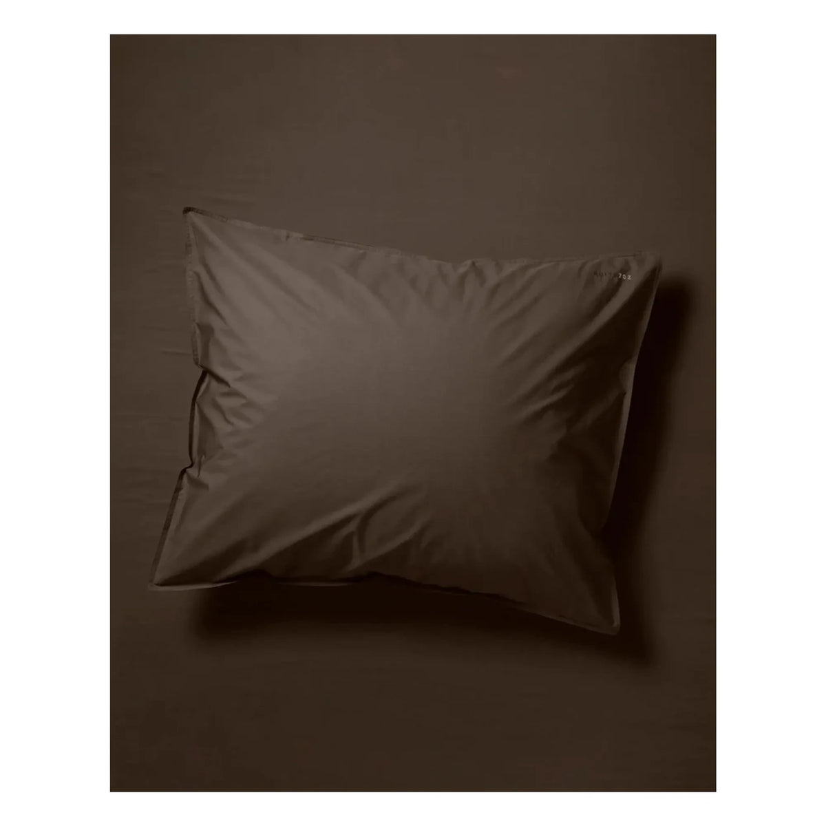 Suite 702 - Funda de almohada de percal orgánico - Café marrón | Café
