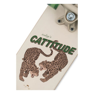 Konges Sløjd - Skateboard Cattitude | Yeşil