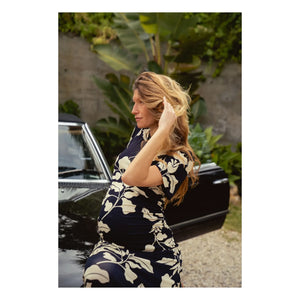 Paloma Collection - Theodora Tokyo Hamile Elbisesi | Siyah