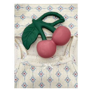 Konges Sløjd - Cherry teething ring | Red