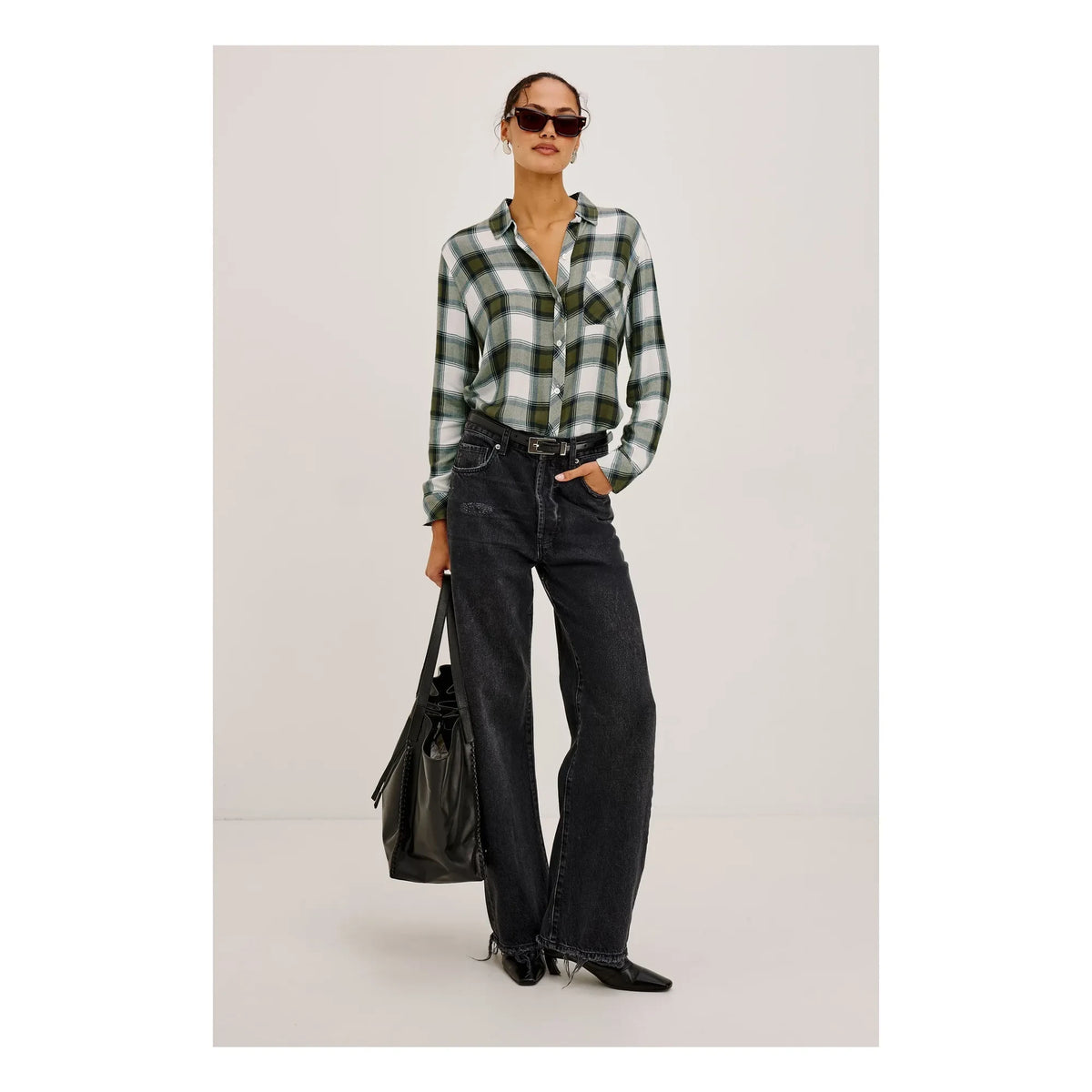Rails - Camisa de cuadros Hunter | Caqui