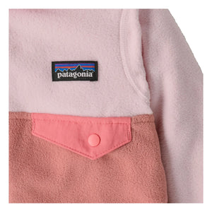 Patagonia - Micro D Snap-T Geri Dönüştürülmüş Elyaf Polar Bebek Ceketi | Pembe
