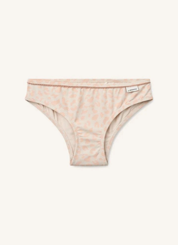 Liewood - 3-Pack Aylin Leopard Organic Cotton Panties | Light Pink