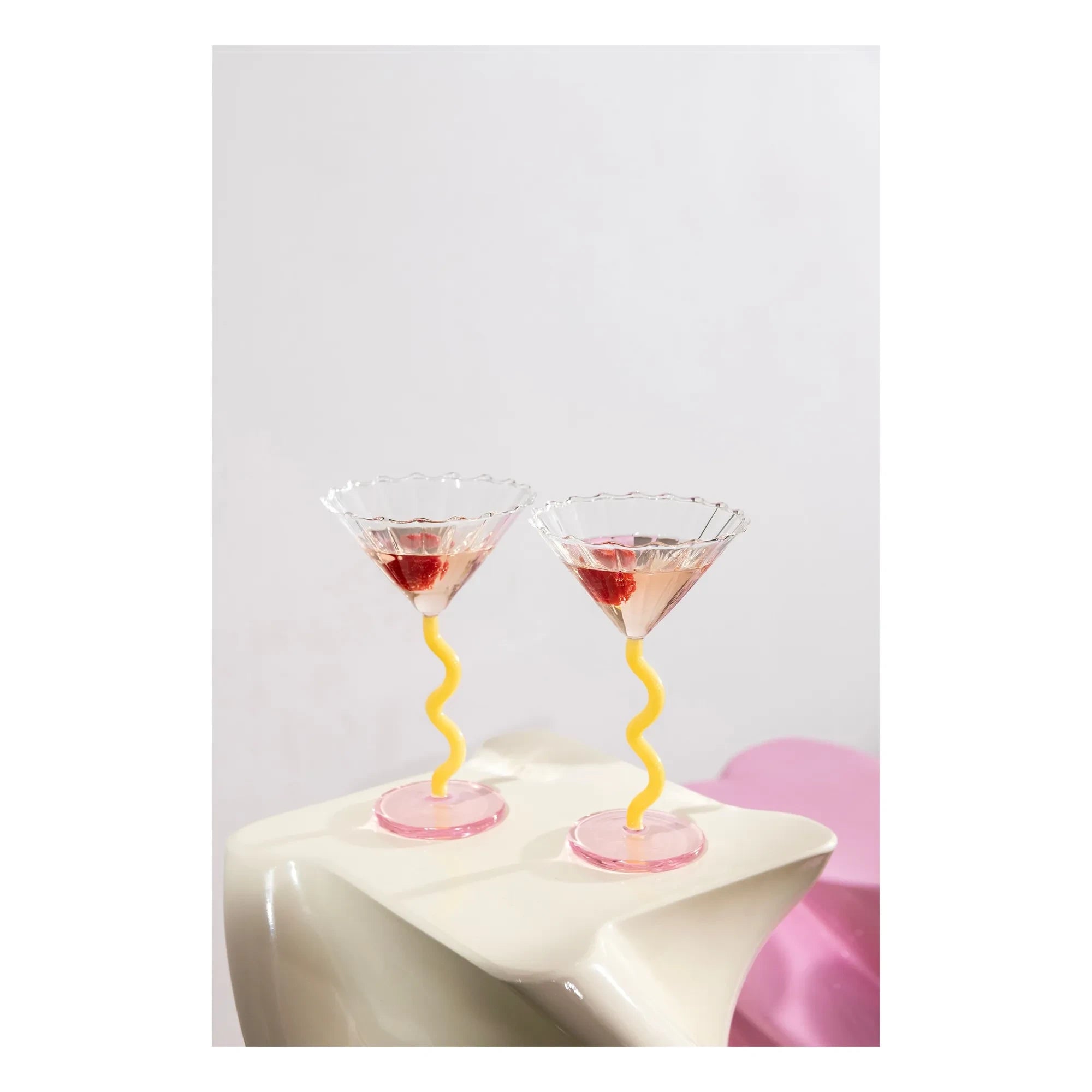 &Klevering - 2er Tassen Set | Gelb