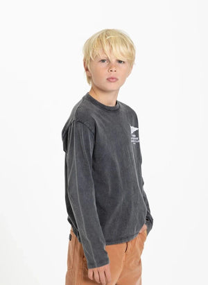 Finger in der Nase - Sako Run Club Organic Cotton T-Shirt | Schwarz