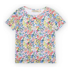 the new society - Camiseta Rib Floral Verbena | Mavi