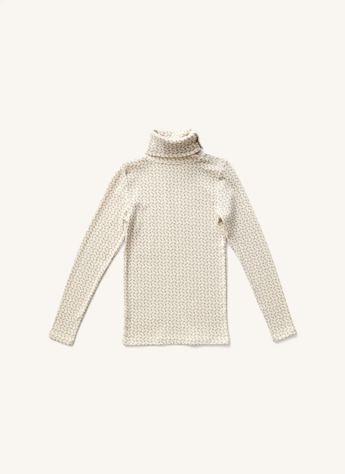 Soor Ploom - Mit Kreuzstich gefertigte Fischerkragen | Beige Rosa