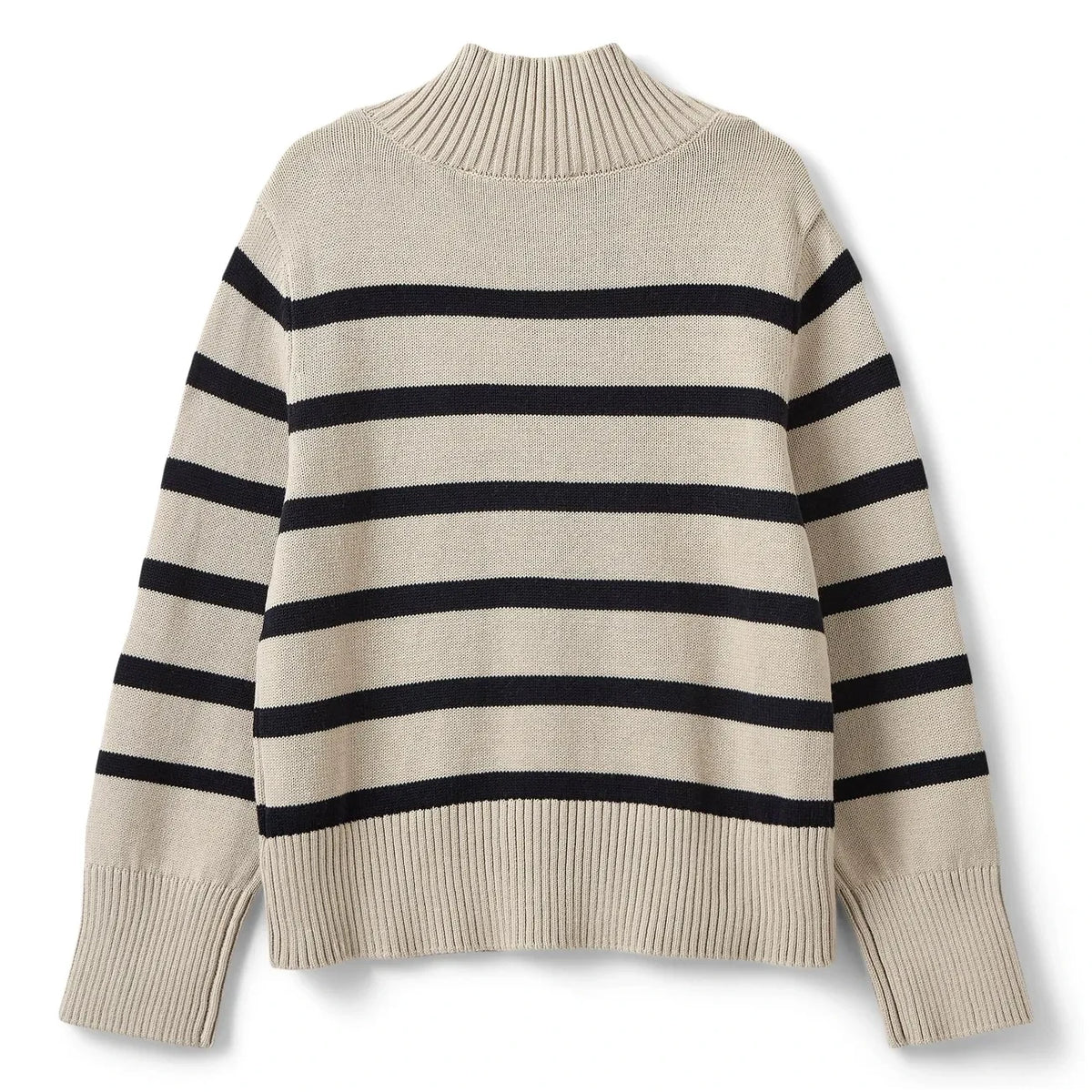 Sofie Schnoor - Jersey de cuello desbocado a rayas Margaretsy | Crudo