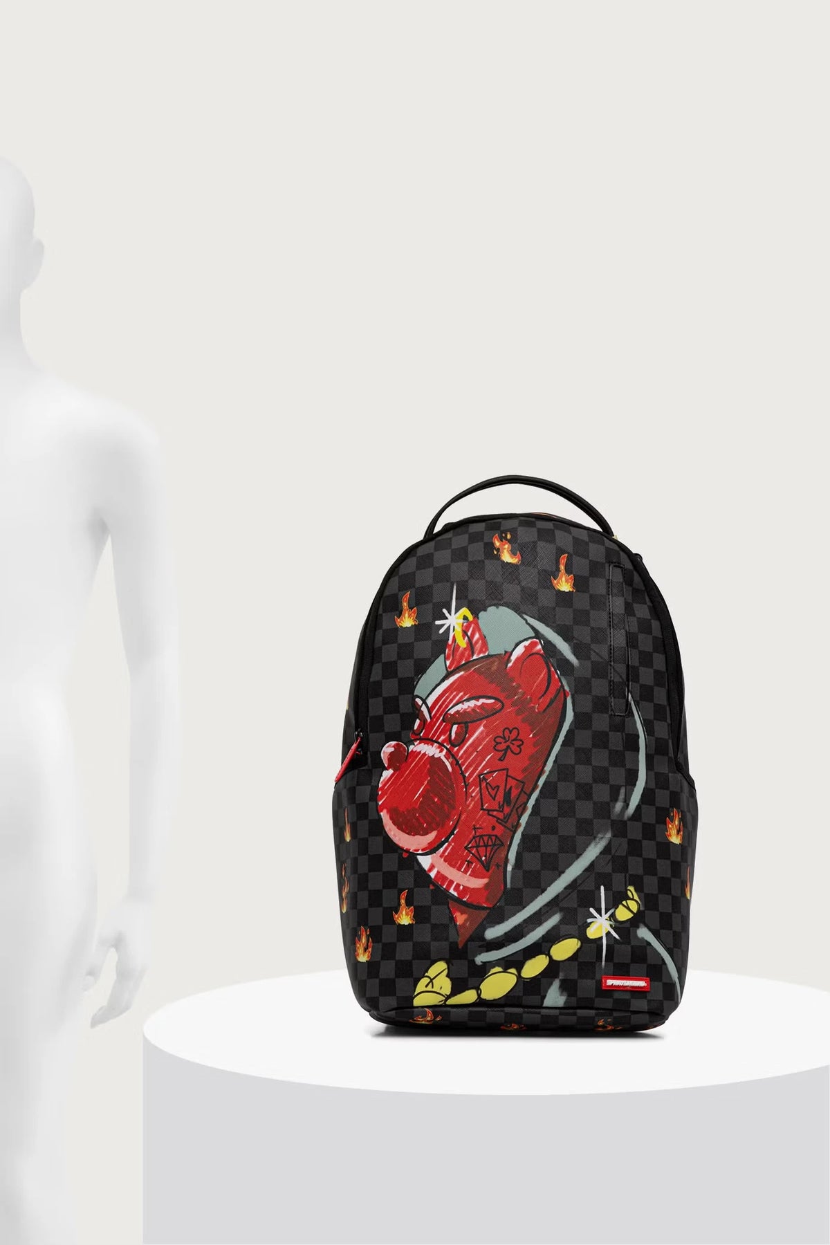 Sprayground - Diablo Siyah Sırt Çantası 910B8690NSZ
