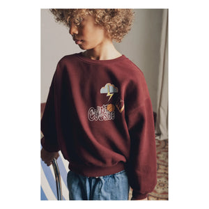 Marlot Paris - Maxime Courtside sweatshirt | Kahverengi