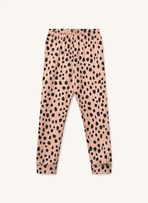 Liewood - Wilhelm Leopard Organik Pamuklu Pijama | Pembe