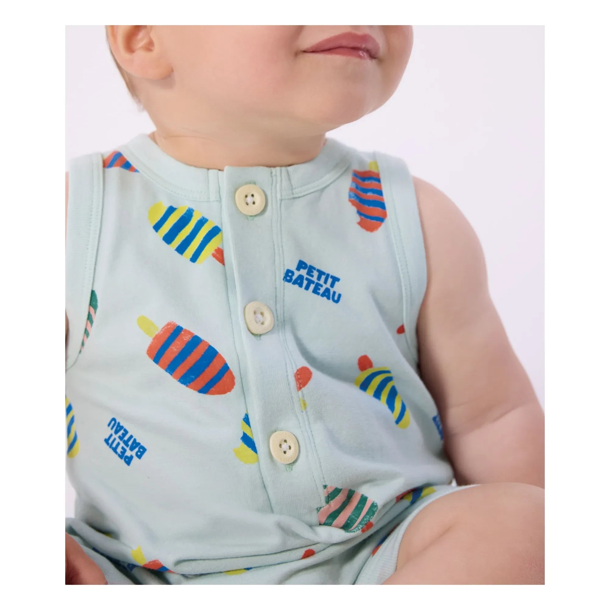 Petit Bateau - Combishort Glaces | Turkuaz