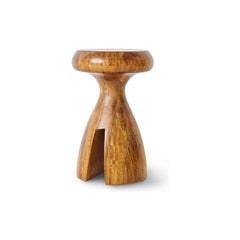 HKliving - Holzhocker | Walnuss