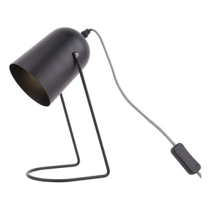 Present Time - Enchant Iron Table Lamp | Black