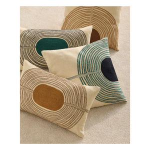 Maison Sarah Lavoine - Kissen Mirage bestickt | Sarah Blue